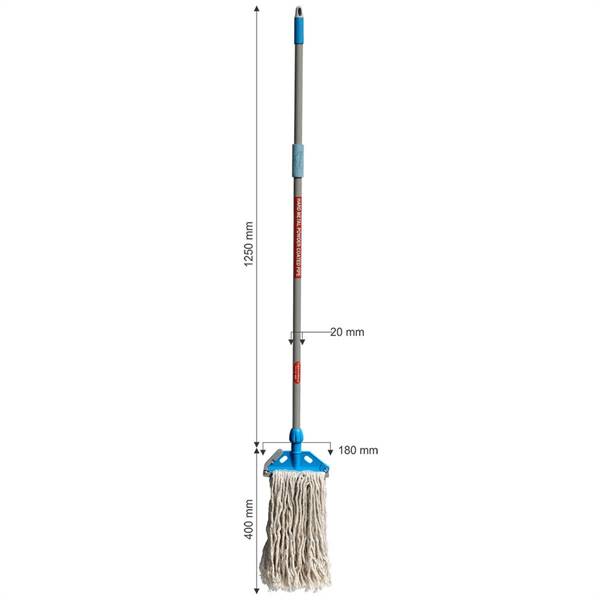 Signoraware Cotton Mop With PP Coating Handle